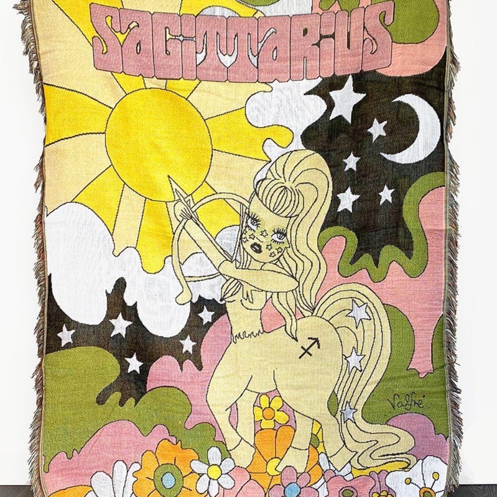 Sagittarius blanket/tapestry